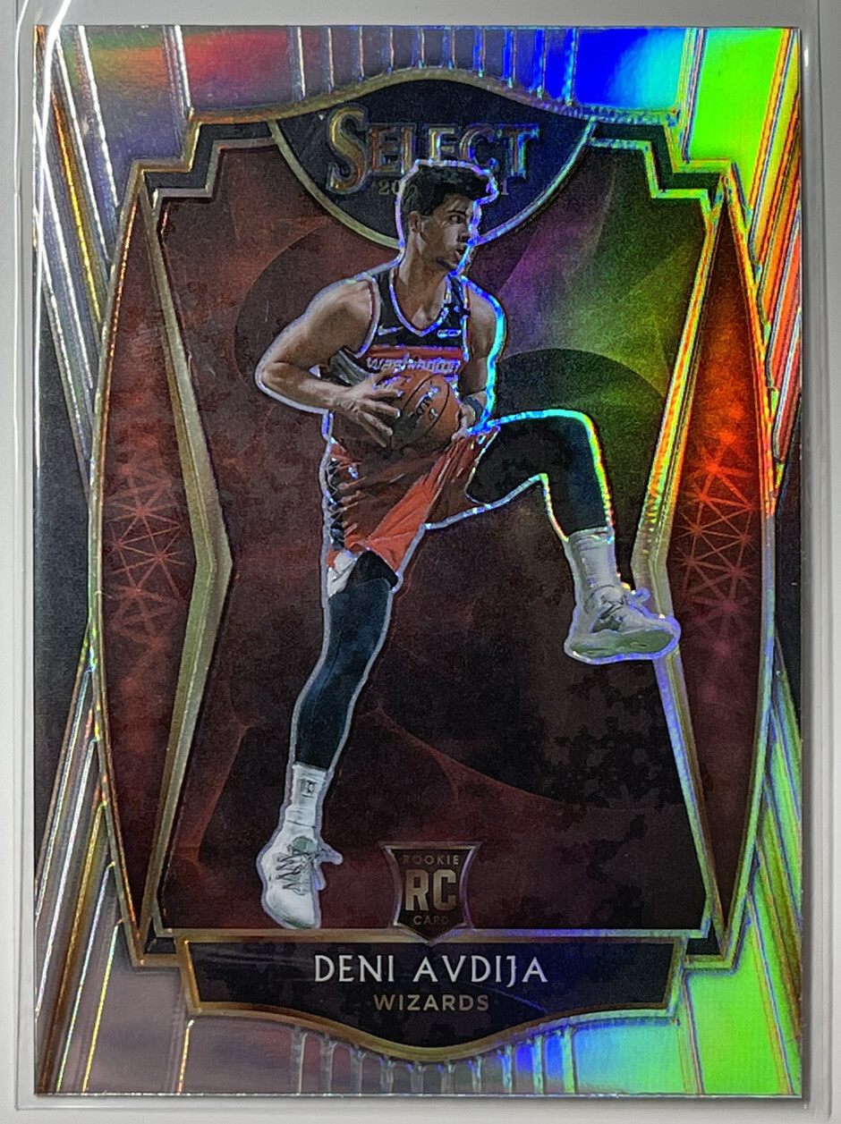 Deni Avdija 2020-21 Panini Select Premier Silver Rookie RC Washington Wizards