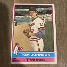 1976 Topps Card Tom Johnson Minnesota Twins #448 A11