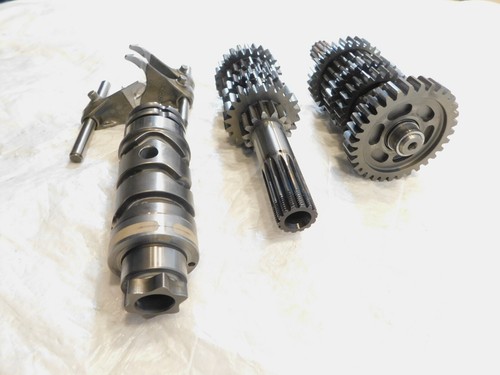 Ducati Monster SuperSport 800 Engine Transmission Gears & Shifter Drum & Forks - Picture 6 of 8