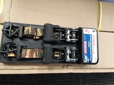 Boxer Tools 77202 Ratchet Tie Downs w S Hooks