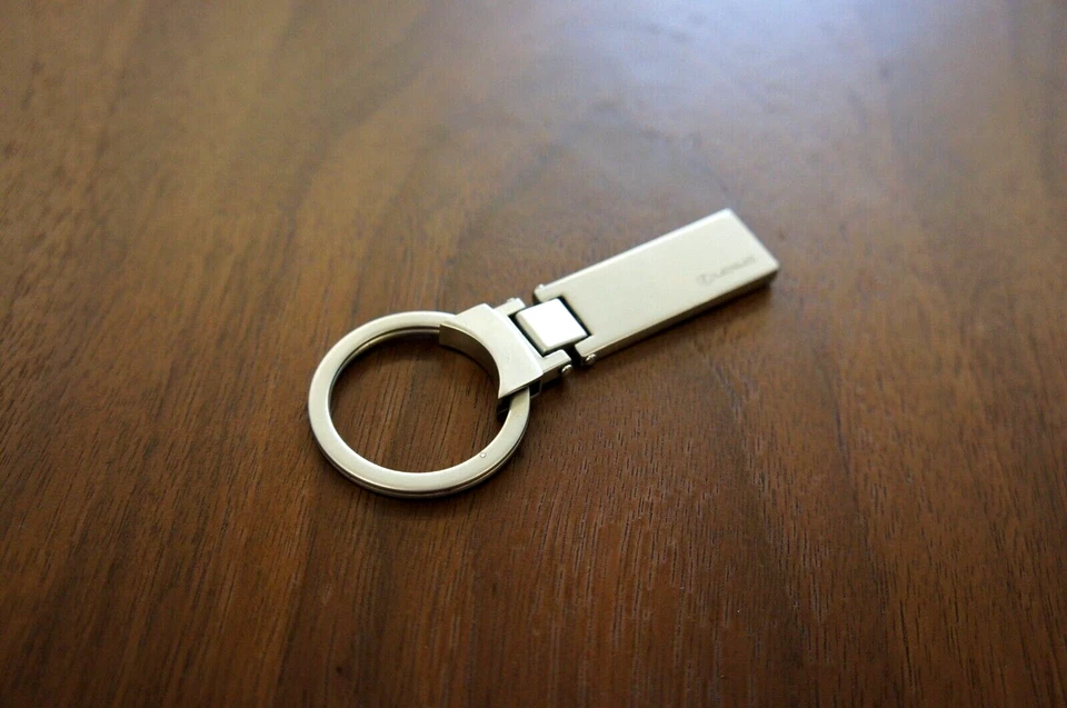 NIB Genuine Lexus F Sport Steel Metal Keychain CT ES LS RX LX NX LC RC GS GX IS - Image 4 of 4