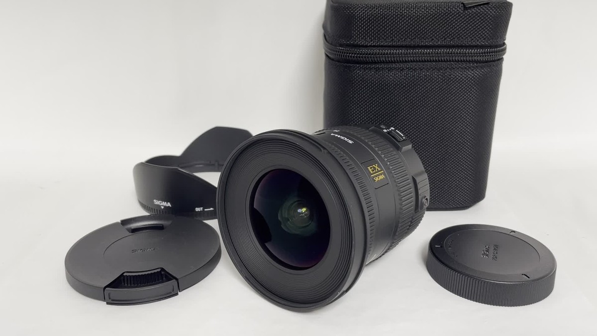 SIGMA EX DC HSM 10-20mm f3.5 Camera Lens For Canon AF Mount SIGMA EX DC HSM 10-20mm f3.5 Camera Lens For Canon AF Mount