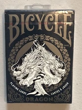 Bicycle Dragon Blue Box Playing Cards New Sealed