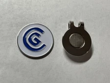 Cleveland Golf 1" Flat Coin Style Golf Marker W/BONUS HAT CLIP - A Great Deal!
