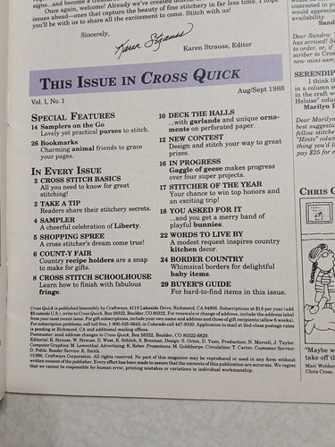Cross Quick Magazine Premier Issue Country Samplers Americana - Picture 2 of 7