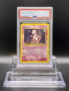 1999 Pokémon Mewtwo Holo #10 PSA 5 EX