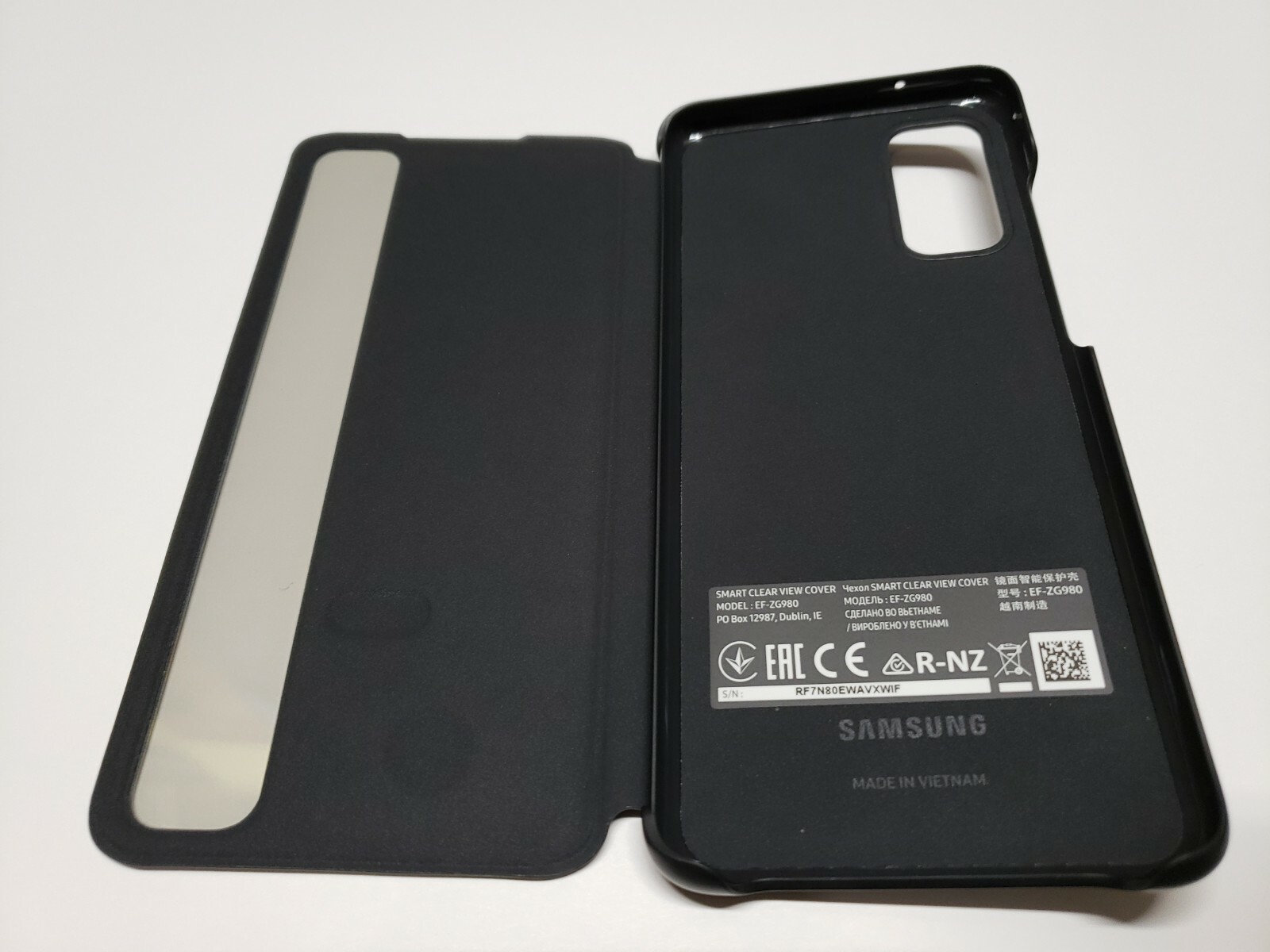 Samsung S View Flip Cover For Galaxy S Black For Sale Online Ebay