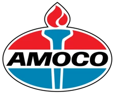 Amoco sticker logo gas fuel oil skate cell laptop bumper vinyl decal