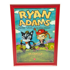 Ryan Adams 2004 Professionally Framed Concert Poster Warfield Fillmore