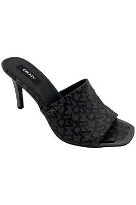 DKNY Women's Bronx Slip-On Mule Sandal Black