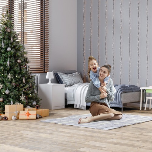 PVC Bodenbelag Vinylboden Vinyl Fliesen Laminat Fußboden Selbstklebend 2,5m² 5m² - Bild 10 von 17
