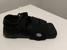 Darco Med-Surgery Post Operative Shoe Black Open Toe Women's Pre-owned size 8
