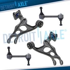 4pc Rear Upper Control Arms for Sway Bars for Ford Explorer Flex Lincoln MKT MKS