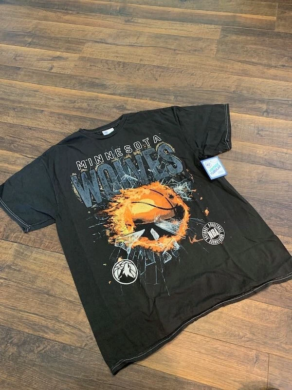 CustomCat Minnesota Timberwolves Retro NBA Tie-Dye Shirt SpiderRoyal / 2XL