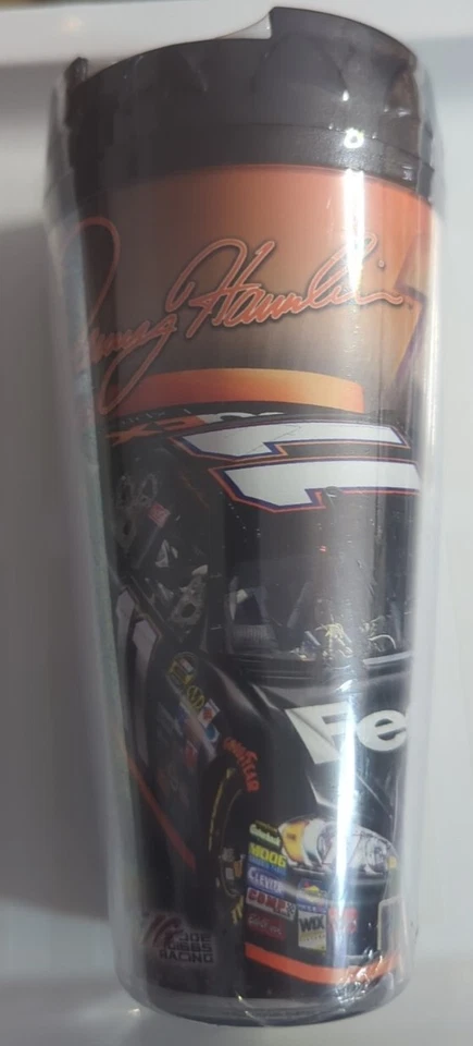 Denny Hamlin 2007 #11 FedEx Travel Mugs Nascar New, Post Production Sample - Image 2 of 4