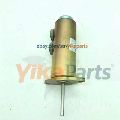 24V 110-6465 6T-4122 Diesel Shutoff Shutdown Solenoid Valve For Caterpillar CAT