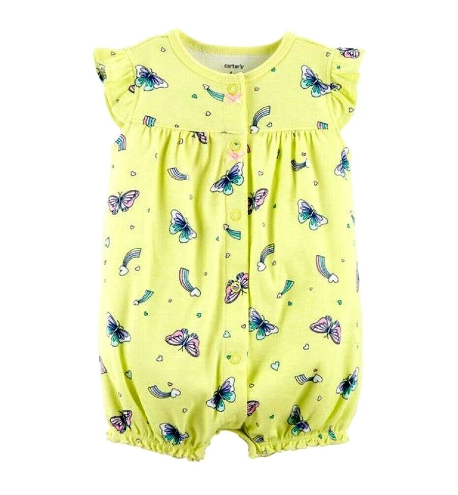 Carter's yellow cheap romper