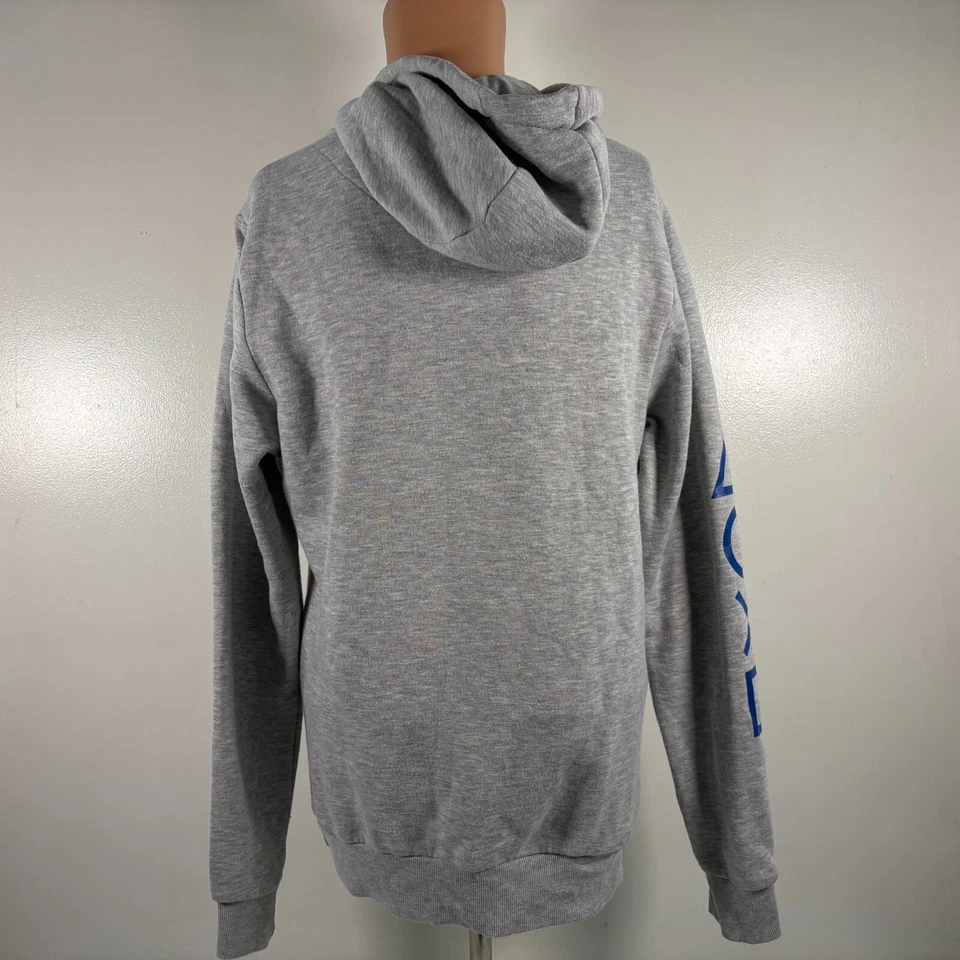 Playstation Oficial Sudadera con Capucha Hombre M Gris Azul Videojuego Foto 4 de 4