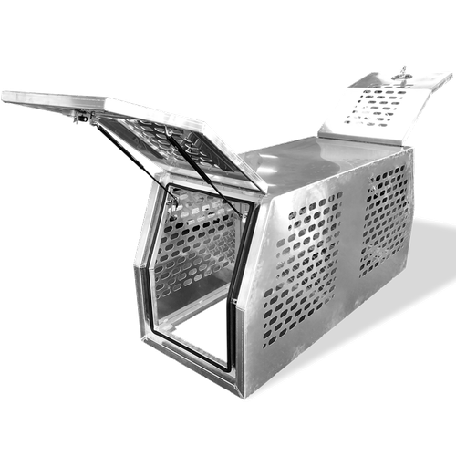 DC5 Aluminium Flat Plate Cross-Deck UTE Toolbox Dog Box 1780mm(L) x ...