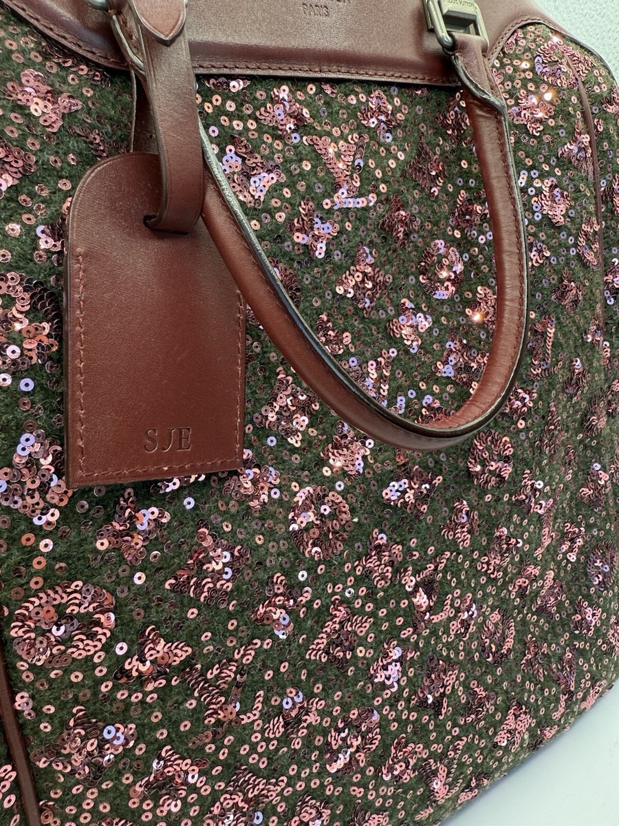 Louis Vuitton Limited Sequins Burgundy Monogram Sunshine Express
