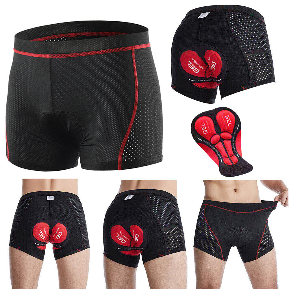 Cycling Bike Bicycle Sports Shorts Underwear 5D Gel Padded Women Men