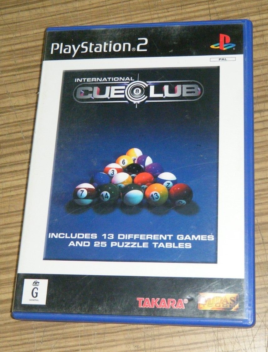 International Cue Club 2 PlayStation 2 PAL - Prix - Photo - Présentation
