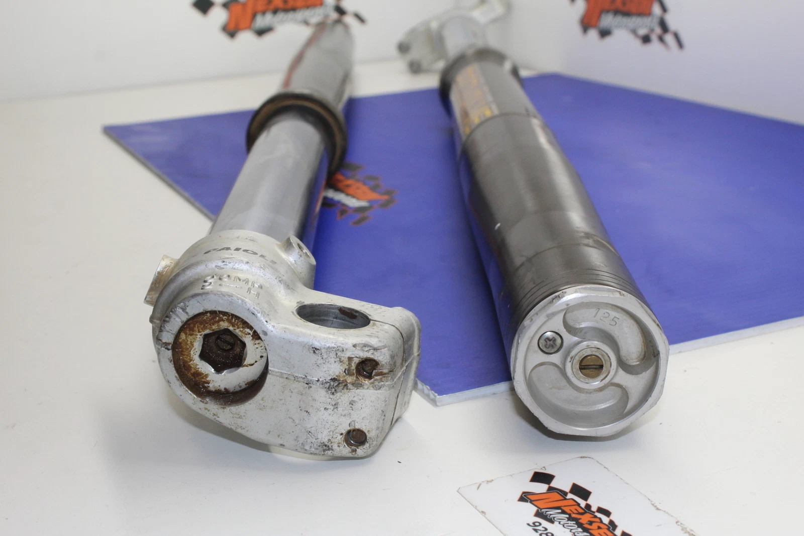 2001 Tm Mx125 Right Left Front Suspension Forks Shocks