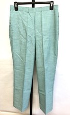 NWT Alfred Dunner Green Dress Pants Size 10 Petite Classic Fit 28" Inseam J1