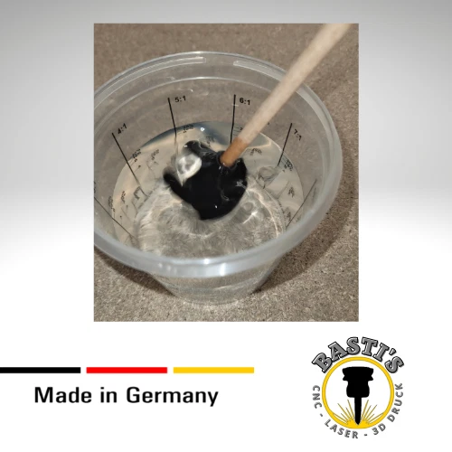 Set agitatore miscelatore resina epossidica Quirl plastica asta miscelatore liquidi - Immagine 4 di 4