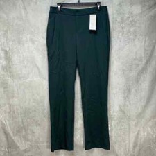 Charter Club Women's Green Mid-Rise Pull-On Trousers SZ 6