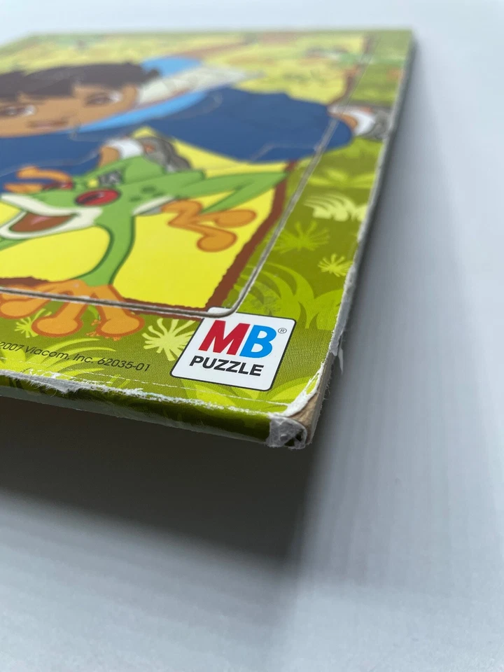 DORA THE EXPLORER and DIEGO Milton Bradley Nick Jr. Puzzle Lot - Image 3 of 4