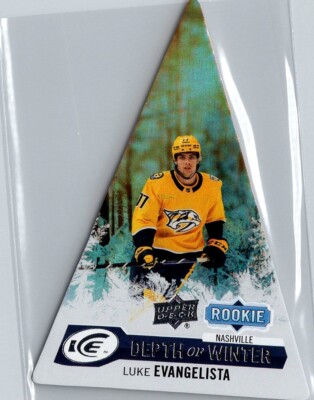 2023-24 Ice Depth of Winter Luke Evangelista #DW-47