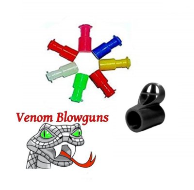 50 - .40 Caliber Blowgun Steel Spikes by Venom Blowguns™ MADE IN USA 50 - .40 Caliber Blowgun Steel Spikes by Venom Blowguns™ MADE IN USA