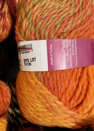 Cleckheaton VINTAGE HUES 100% Wool. Multicolored. Col. number 1273. Gorgeous! - Picture 9 of 11