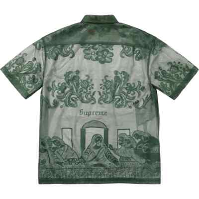 Supreme Last Supper Lace S/S Shirt Dark Green | eBay