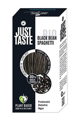 JUST TASTE   Black Bean   Die neue BIO Gemüse Pasta   250g Bohnen