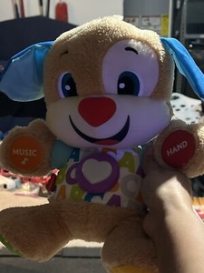 Fisher Price Laugh And Learn Love To Play Puppy Dog Plush Interactive Toy 2017