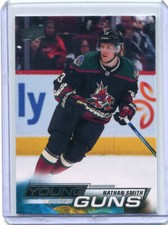2022-23 Upper Deck Series 1 Young Guns Nathan Smith Rookie Card 206. rookie card picture