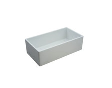 Mirabelle Williston 33" Farmhouse Fireclay Kitchen Sink - MIRF3318AWH