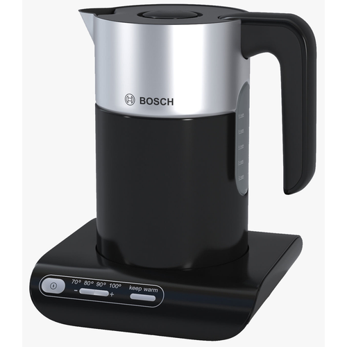 Bosch Styline TWK8633GB 1.5 Litre 3000w Cordless Electric Kettle BLACK