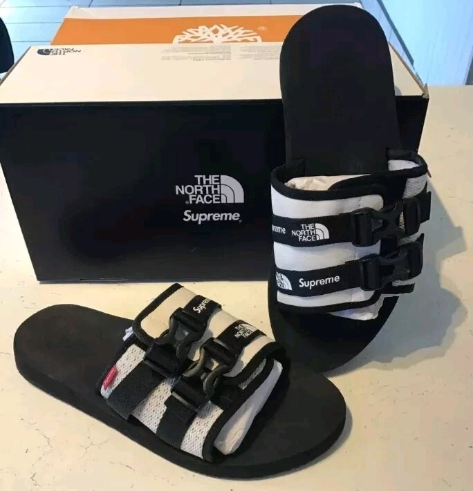 Sandale de trekking SS22 Supreme The North Face slides pierre UK 6 US 7 EU 39,5 blanc