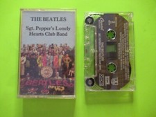 THE BEATLES SGT PEPPER'S LONELY HEARTS CLUB CASSETTE TAPE