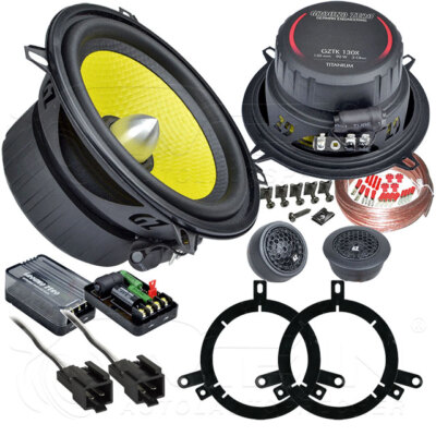 GROUND ZERO LAUTSPRECHER für CHRYSLER 300M 1998-2004 Front Vorn Tür 130W #BDZH