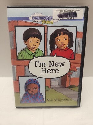I'm New Here by Anne Sibley O'Brien (2017, DVD) ex Library
