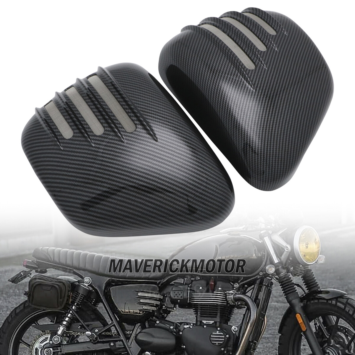 TRIUMPH T120V シート Z1R Retro Style Seat - Black - 2016+ Triumph Bonneville T100