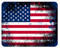 Mousepad United States Vintage 24X19 Amerika Grunge Usa Mauspad Unterlage