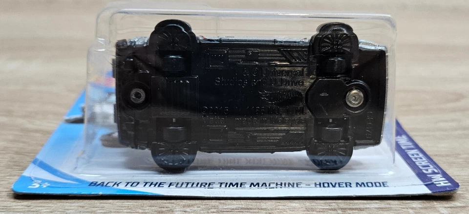 HOT WHEELS HUNT (1) 2019 HW SCREEN TIME Back To The Future HOVER MODE SHORT CARD - Image 4 of 4