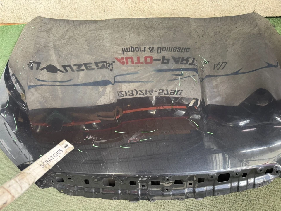 1dent 2014 2015 2016 2017 2018 SUBARU FORESTER HOOD OEM AX98104 Foto 4 de 4