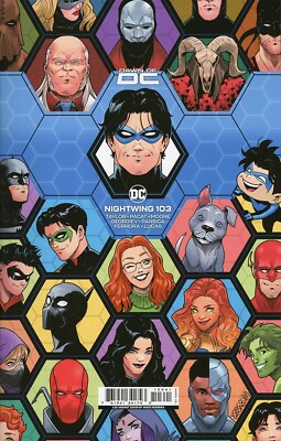Nightwing  #103  Incentive Vasco Georgiev Card Stock Variant Cover DC