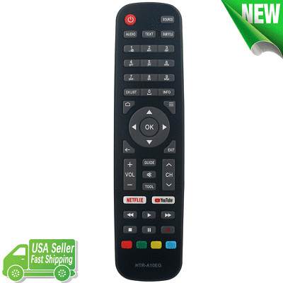 HTR-A10EG Replacement Remote Control for Haier LED LCD TV